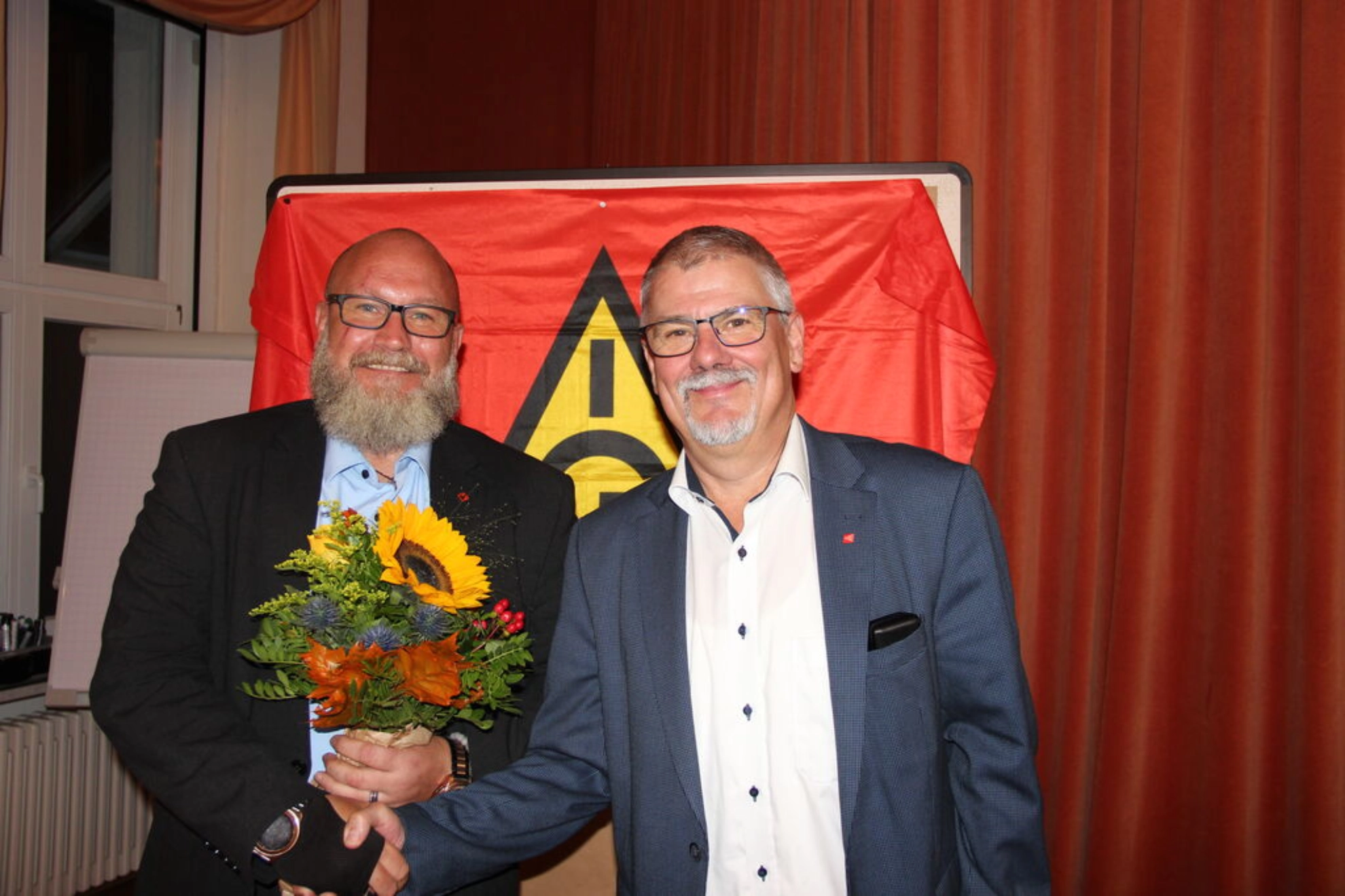links André Sander und rechts Matthias Gebhardt