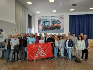 Betriebsbesuch bei Hako in Waltershausen