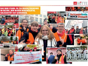 IG Metall und Arbeitgeber unterzeichnen Tarifvertrag