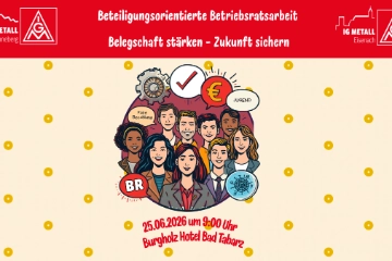 Betriebsrätekonferenz Süd- und Westthüringen 