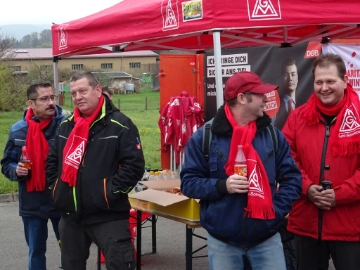 Warnstreik Sandvik