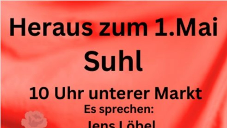 DGB Mai Kundgebung Suhl