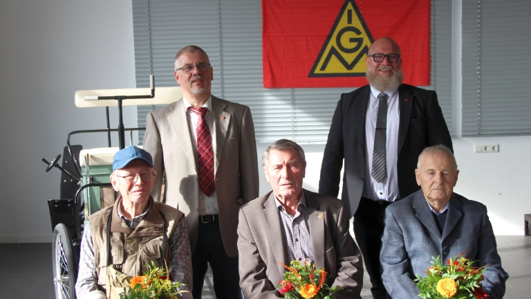 75 Jahre Mitglied der Gewerkschaft