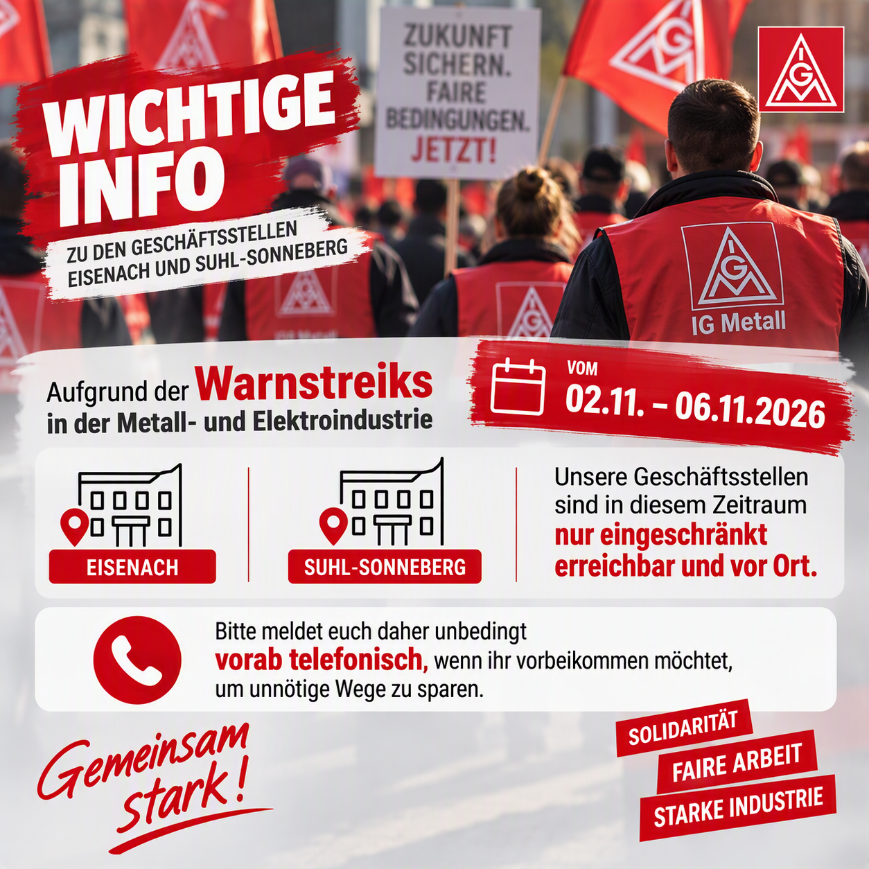 Warnstreiks
